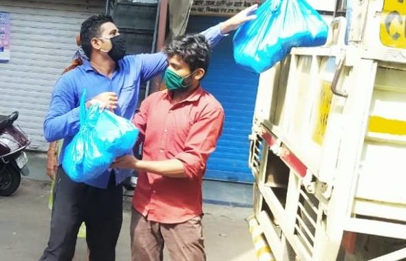 MCGM Milkar relief coordination activity image